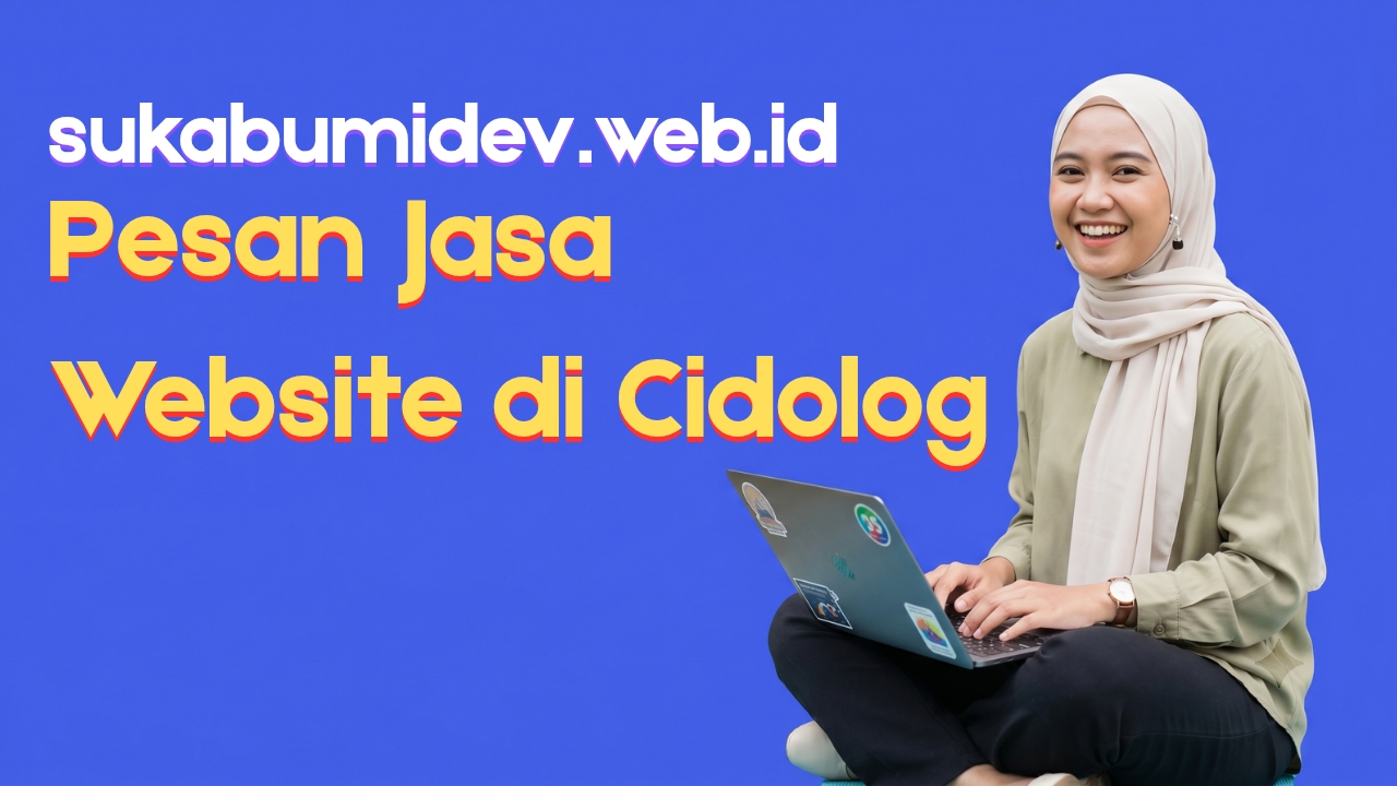 Pesan Jasa Pembuatan Website di Cidolog