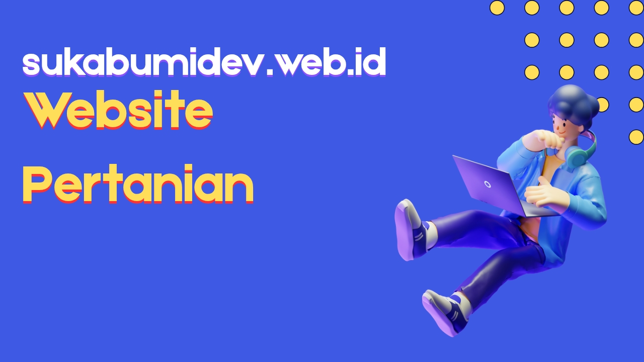 Website Pertanian dan Perkebunan